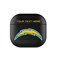 Keyscaper Los Angeles Chargers Personalized Insignia AirPods 4th Generation Case Cover