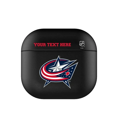 Keyscaper Columbus Blue Jackets Personalized Insignia AirPods 4th Generation Case Cover