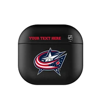 Keyscaper Columbus Blue Jackets Personalized Insignia AirPods 4th Generation Case Cover