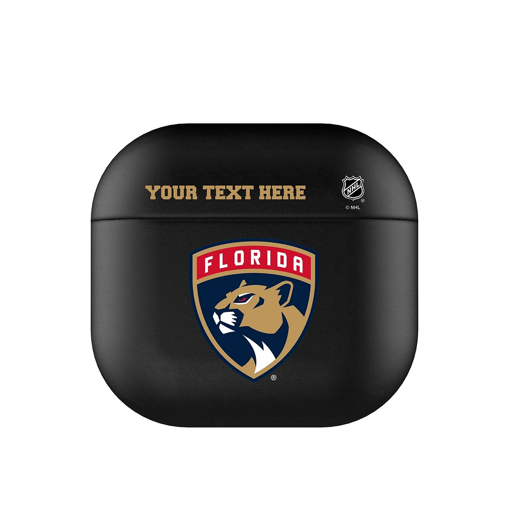 Keyscaper Florida Panthers Personalized Insignia AirPods 4th Generation Case Cover