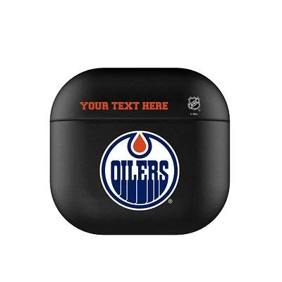 Keyscaper Edmonton Oilers Personalized Insignia AirPods 4th Generation Case Cover