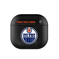 Keyscaper Edmonton Oilers Personalized Insignia AirPods 4th Generation Case Cover