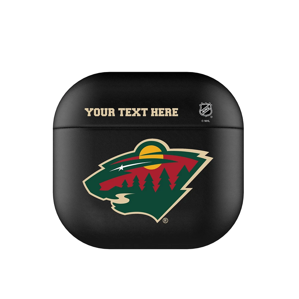 Keyscaper Minnesota Wild Personalized Insignia AirPods 4th Generation Case Cover