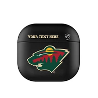 Keyscaper Minnesota Wild Personalized Insignia AirPods 4th Generation Case Cover