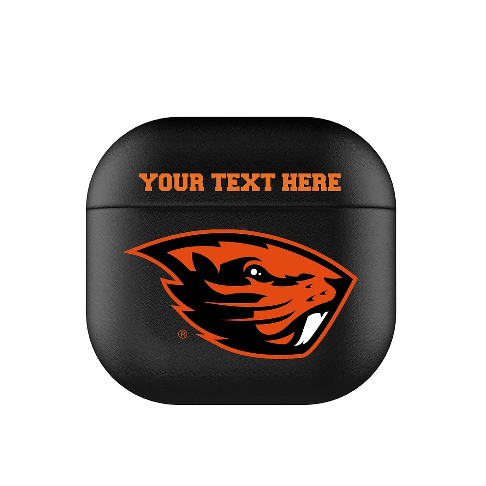 Keyscaper Oregon State Beavers Personalized Insignia AirPods 4th Generation Case Cover
