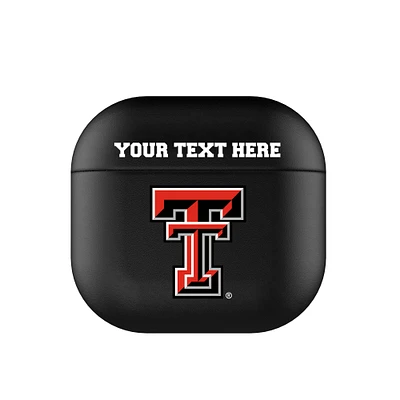 Keyscaper Texas Tech Red Raiders Personalized Insignia AirPods 4th Generation Case Cover