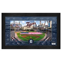 Highland Mint Detroit Tigers Framed 12" x 20" 2025 Signature Field Photograph - Facsimile Signatures - Limited Edition of 5,000