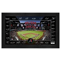 Highland Mint Arizona Diamondbacks Framed 12" x 20" 2025 Signature Field Photograph - Facsimile Signatures - Limited Edition of 5,000