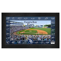 Highland Mint Tampa Bay Rays Framed 12" x 20" 2025 Signature Field Photograph - Facsimile Signatures - Limited Edition of 5,000