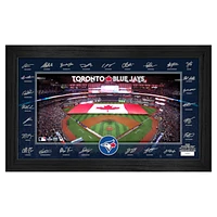 Highland Mint Toronto Blue Jays Framed 12" x 20" 2025 Signature Field Photograph - Facsimile Signatures - Limited Edition of 5,000
