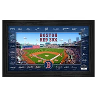 Highland Mint Boston Red Sox Framed 12" x 20" 2025 Signature Field Photograph - Facsimile Signatures - Limited Edition of 5,000