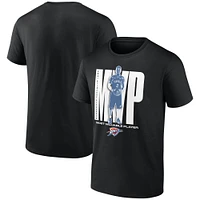 Men's Shai Gilgeous-Alexander Black Oklahoma City Thunder 2025 NBA MVP T-Shirt