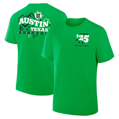 Men's Fanatics  Green 2025 MLS All-Star Game Austin, Texas T-Shirt