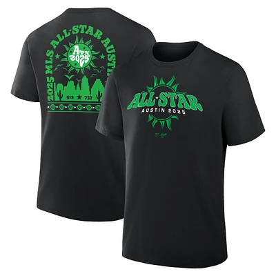 Men's Fanatics  Black 2025 MLS All-Star Game Austin T-Shirt