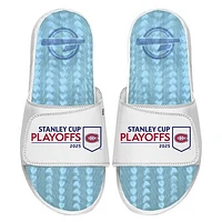 Unisex ISlide  White Montreal Canadiens 2025 Stanley Cup Playoffs Ice Gel Slide Sandals