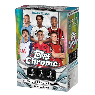2024/25 Topps Chrome UEFA Club Competitions Soccer Value Box