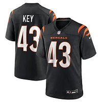 Men's Nike Jaylen Key  Black Cincinnati Bengals Team Game Jersey
