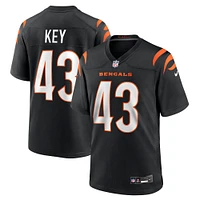 Men's Nike Jaylen Key  Black Cincinnati Bengals Team Game Jersey