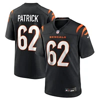 Men's Nike Lucas Patrick  Black Cincinnati Bengals Team Game Jersey
