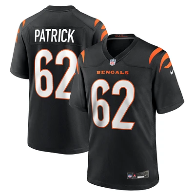 Men's Nike Lucas Patrick  Black Cincinnati Bengals Team Game Jersey