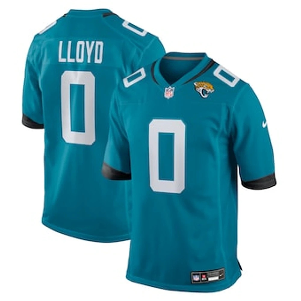 Men's Nike Devin Lloyd  Teal Jacksonville Jaguars Team Game Jersey
