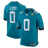 Men's Nike Devin Lloyd  Teal Jacksonville Jaguars Team Game Jersey