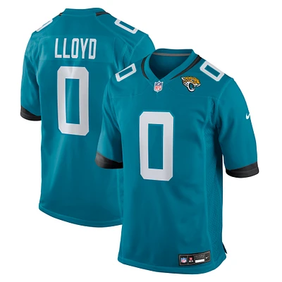 Men's Nike Devin Lloyd  Teal Jacksonville Jaguars Team Game Jersey
