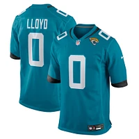 Men's Nike Devin Lloyd  Teal Jacksonville Jaguars Team Game Jersey
