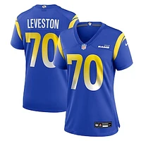 Women's Nike KT Leveston  Royal Los Angeles Rams Team Game Jersey