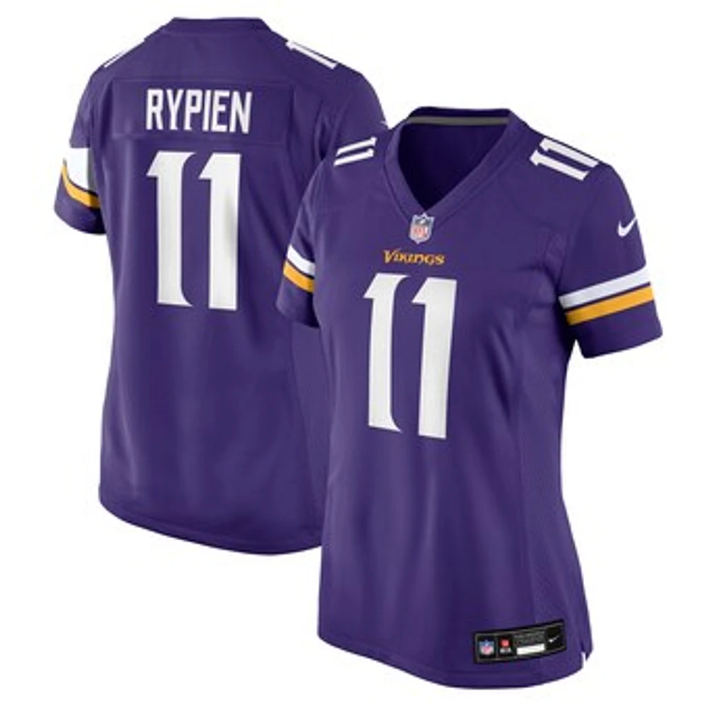 Women's Nike Brett Rypien  Purple Minnesota Vikings Team Game Jersey