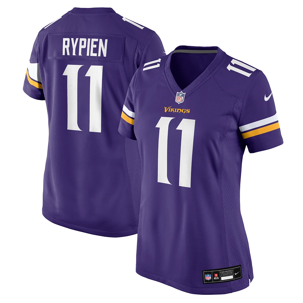 Women's Nike Brett Rypien Purple Minnesota Vikings Team Game Jersey