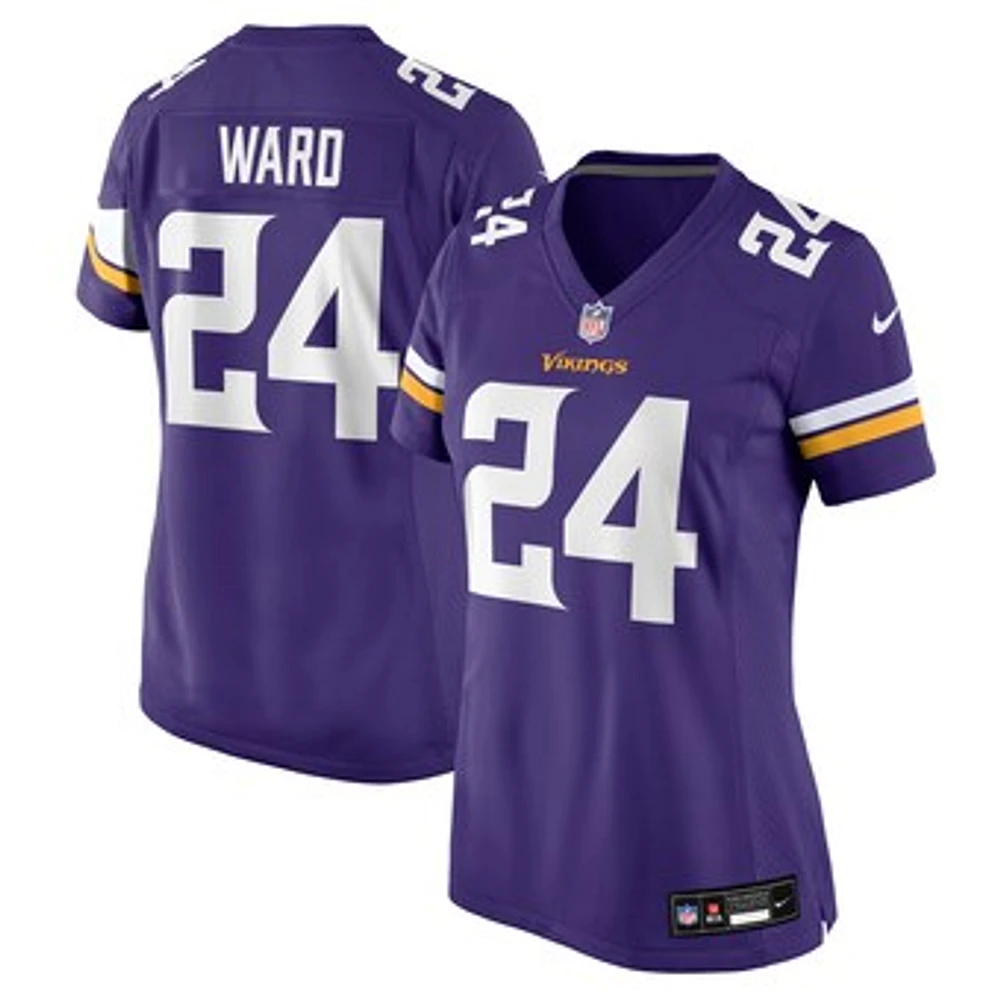 Women's Nike Jay Ward  Purple Minnesota Vikings Team Game Jersey