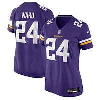 Women's Nike Jay Ward  Purple Minnesota Vikings Team Game Jersey