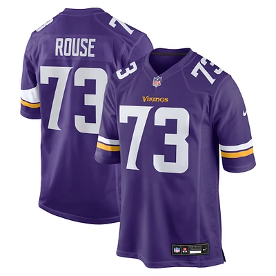 Men's Nike Walter Rouse  Purple Minnesota Vikings Team Game Jersey