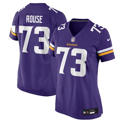 Women's Nike Walter Rouse  Purple Minnesota Vikings Team Game Jersey