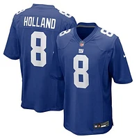 Men's Nike Jevon Holland  Royal New York Giants Team Game Jersey