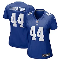 Women's Nike Demetrius Flannigan-Fowles  Royal New York Giants Team Game Jersey