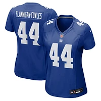 Women's Nike Demetrius Flannigan-Fowles  Royal New York Giants Team Game Jersey