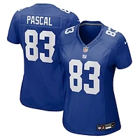 Women's Nike Zach Pascal  Royal New York Giants Team Game Jersey