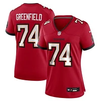 Women's Nike Garret Greenfield  Red Tampa Bay Buccaneers Team Game Jersey