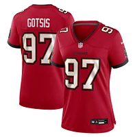 Women's Nike Adam Gotsis  Red Tampa Bay Buccaneers Team Game Jersey