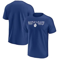 Men's Fanatics  Blue Toronto Maple Leafs Established Raglan T-Shirt
