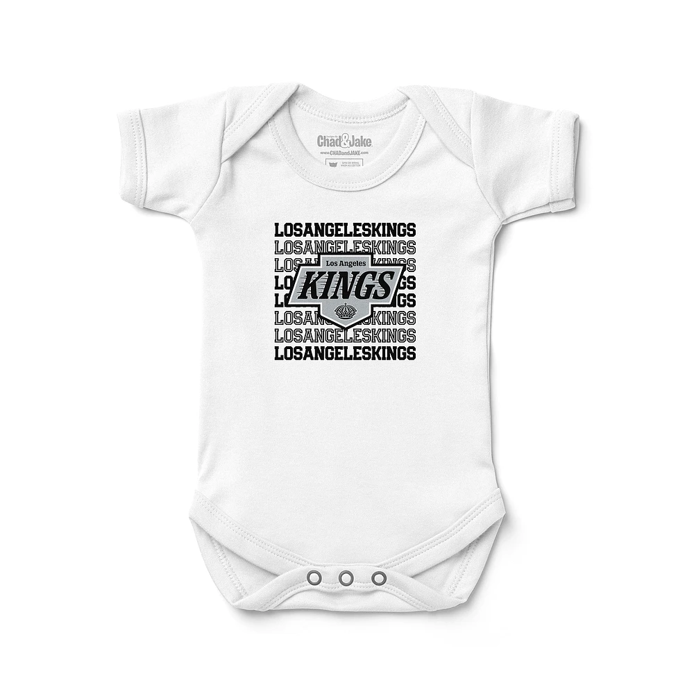 Infant Chad & Jake Los Angeles Kings Retro Design Bodysuit