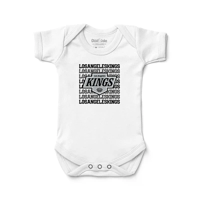 Infant Chad & Jake Los Angeles Kings Retro Design Bodysuit
