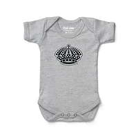 Infant Chad & Jake  Heather Gray Los Angeles Kings Secondary Logo Bodysuit