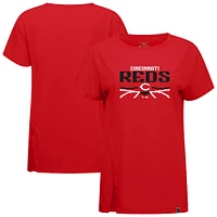 Women's Levelwear Cincinnati Reds Influx Arcade T-Shirt