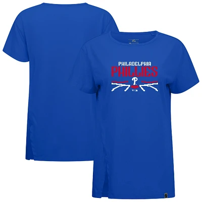 Women's Levelwear  Royal Philadelphia Phillies Influx Arcade T-Shirt
