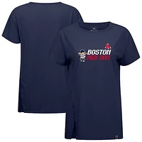 Women's Levelwear  Navy Boston Red Sox Influx 8-Bit Baseball T-Shirt