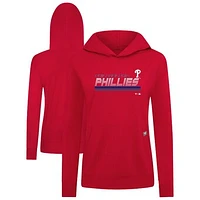 Women's Levelwear Philadelphia Phillies Relay Breaker Pullover Hoodie