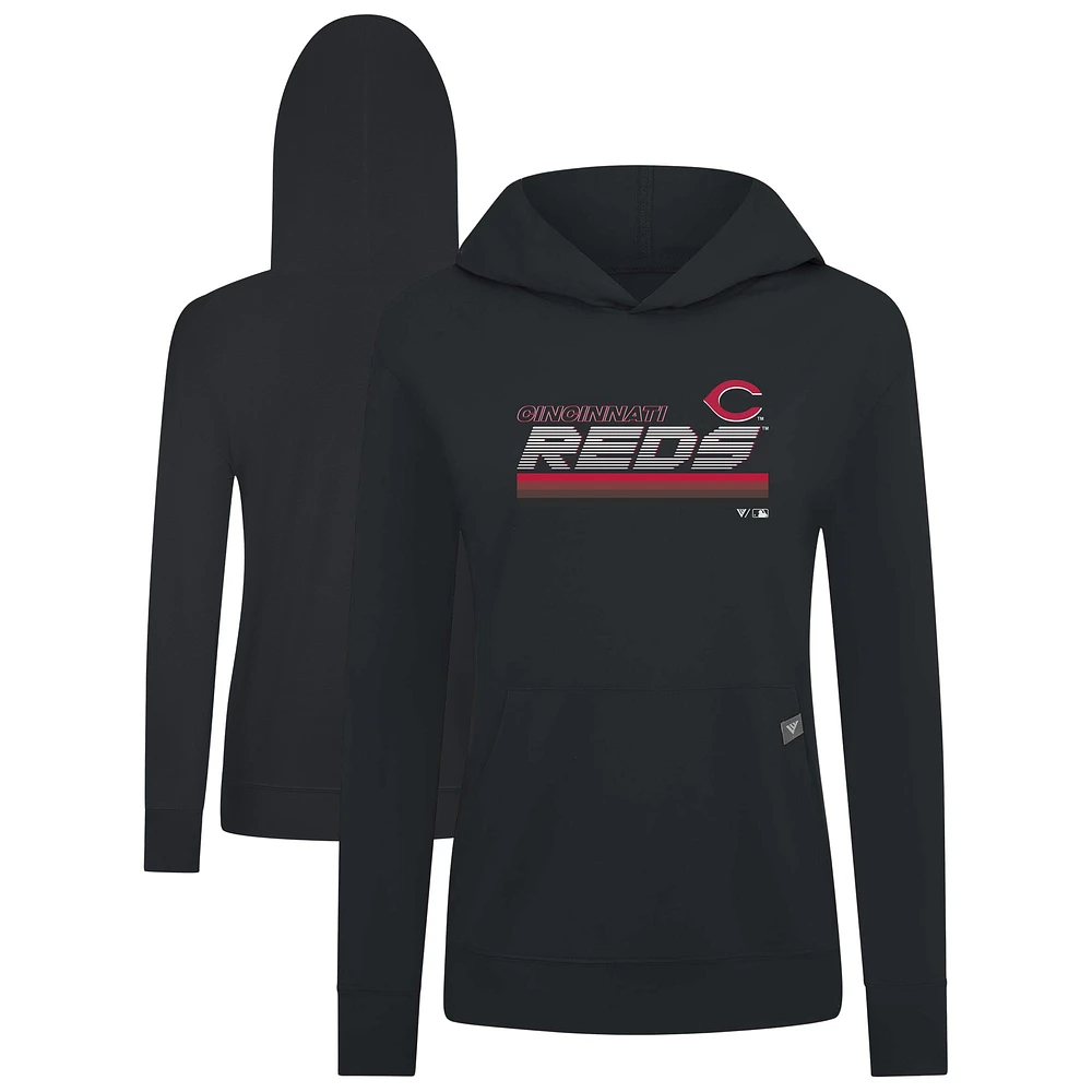 Women's Levelwear Cincinnati Reds Relay Breaker Pullover Hoodie